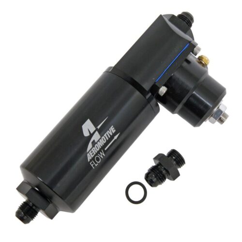 Alternative view of Aeromotive Universal Filter Combo EFI Regulator 10 Micron AN-06 Flare