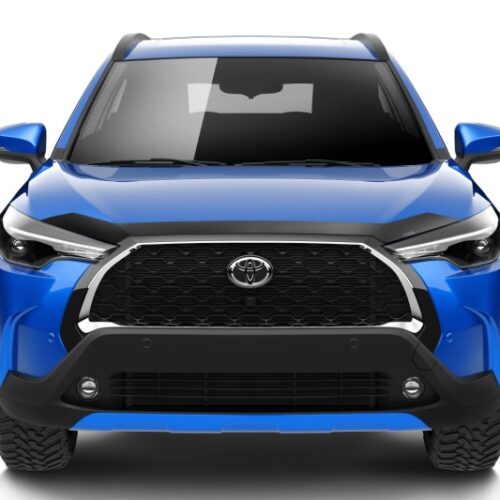 Husky Liners 22-25 Toyota Corolla Cross Aeroskin Hood Protector - Smoke - Image 3