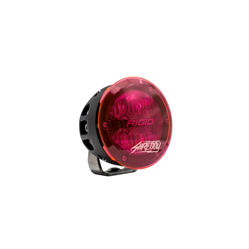 Rigid Industries x SHREDDY 360-Series 4in Lights w/Wt Bcklght (2) + 6 Covers (2 Pink/2 Teal/2 Blk) - Image 3