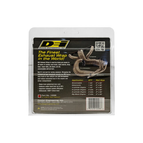 DEI Exhaust Wrap 2in x 50ft - Titanium - Image 3