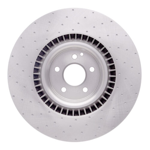 DFC 07-14 Mercedes-Benz S63 AMG Front Brake Rotor - Dimpled - Image 5