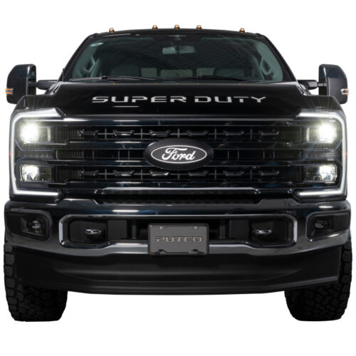 Putco 23-24 Ford Super Duty Front Luminix Ford Led Grille Emblems - Image 6