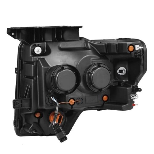 AlphaRex 09-14 Ford F-150 PRO-Series Projector Headlights Black w/Activation Light Seq Signal SB DRL - Image 2