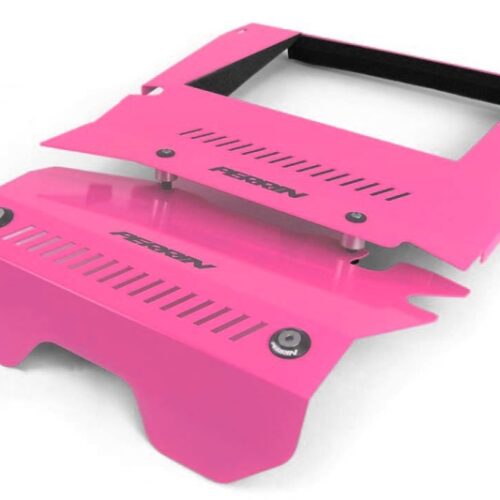 Alternative view of PERRIN 15-21 Subaru WRX Engine Cover Kit (Intercooler & Pulley Covers Incl.) - Hyper Pink