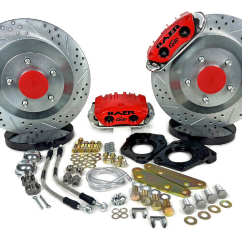 Baer Brakes 64-72 GM Chevelle/Cutlass/Skylark 13in Classic Series Front Brake Kit - Red