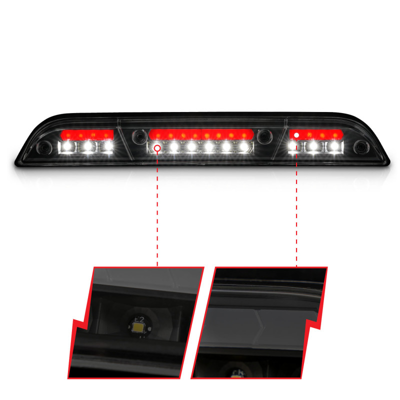 ANZO 15-20 Ford F-150 - F-450 LED Third Brake Light - Black Housing/Smoke Lens - Image 10