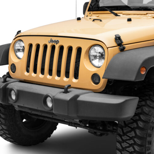 Raxiom for 2007-2018 Jeep Wrangler JK Axial Series LED Turn Signals w/ Halo (Smoked) - Image 9