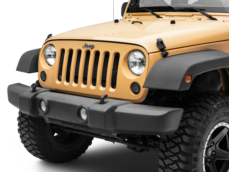 Raxiom for 2007-2018 Jeep Wrangler JK Axial Series LED Turn Signals w/ Halo (Smoked) - Image 9