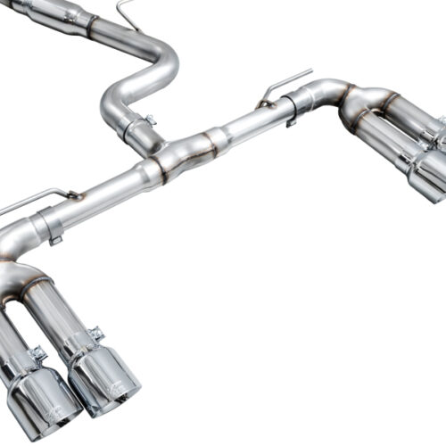 AWE Tuning Track Edition Exhaust - Chrome Silver Tips for 22-24 Audi 8Y S3 - Image 7