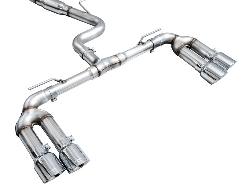 AWE Tuning Track Edition Exhaust - Chrome Silver Tips for 22-24 Audi 8Y S3 - Image 7
