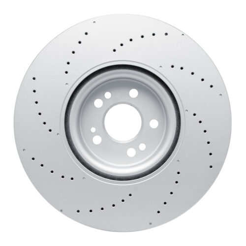 DFC 20-26 Mercedes-Benz GLS450 Front Drilled GeoSPEC Coated Rotor - Image 5