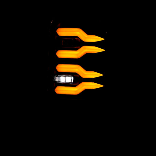 AlphaRex 94-01 Dodge Ram 1500/2500/3500 LUXX-Series LED Tail Lights - Alpha-Black - Image 2