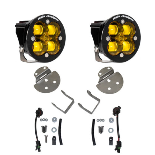 Baja Designs for 15-19 Canyon/Colorado Fog Light & Fog Pocket Kit - Amber