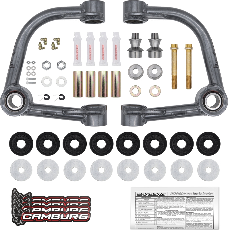Camburg Toyota Tacoma Pre/4WD 05-23 / 4-Runner 03-23 / FJ 07-14 1.25in Uniball Upper Arms - Image 5