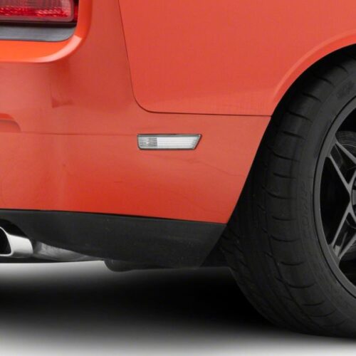 Raxiom for 2008-2014 Dodge Challenger Axial Series Side Marker Lamps- Clear - Image 7