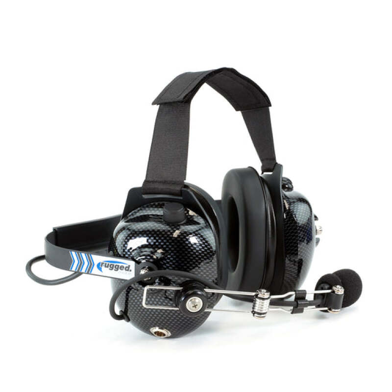Rugged Radios H41 Behind the Head (BTH) Headset for 2-Way Radios - Carbon Fiber - Image 7