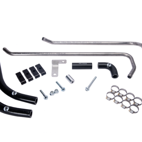 Alternative view of Fleece Performance 89-98 Dodge 2500/3500 5.9L 12V Cummins Replacement Heater Core Line Kit