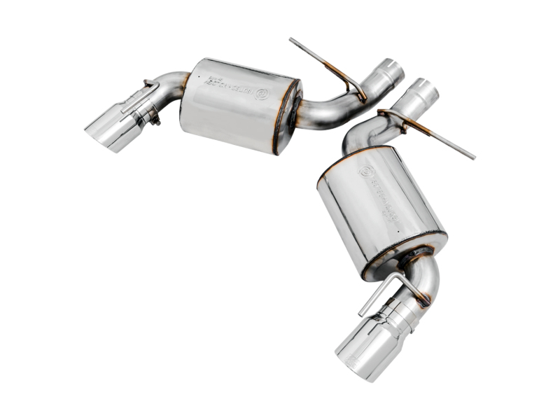 AWE Tuning Axle-Back Exhaust - Touring Edition (Chrome Silver Tips) for 16-18 Chevrolet Camaro SS