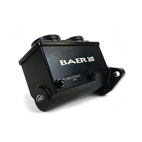 Baer Brakes GM/Ford 1in Bore Remaster 2-Bolt Left Port Master Cylinder Assembly - Black