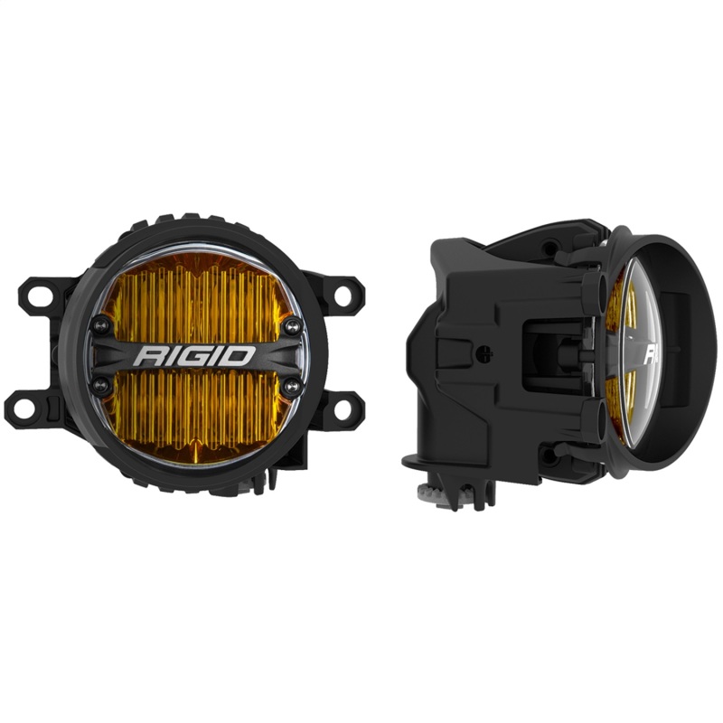 Rigid Industries for 2014+ Toyota Tundra & 4Runner / 2016+ Tacoma 360-Series PRO SAE Fog Kit - Yellow