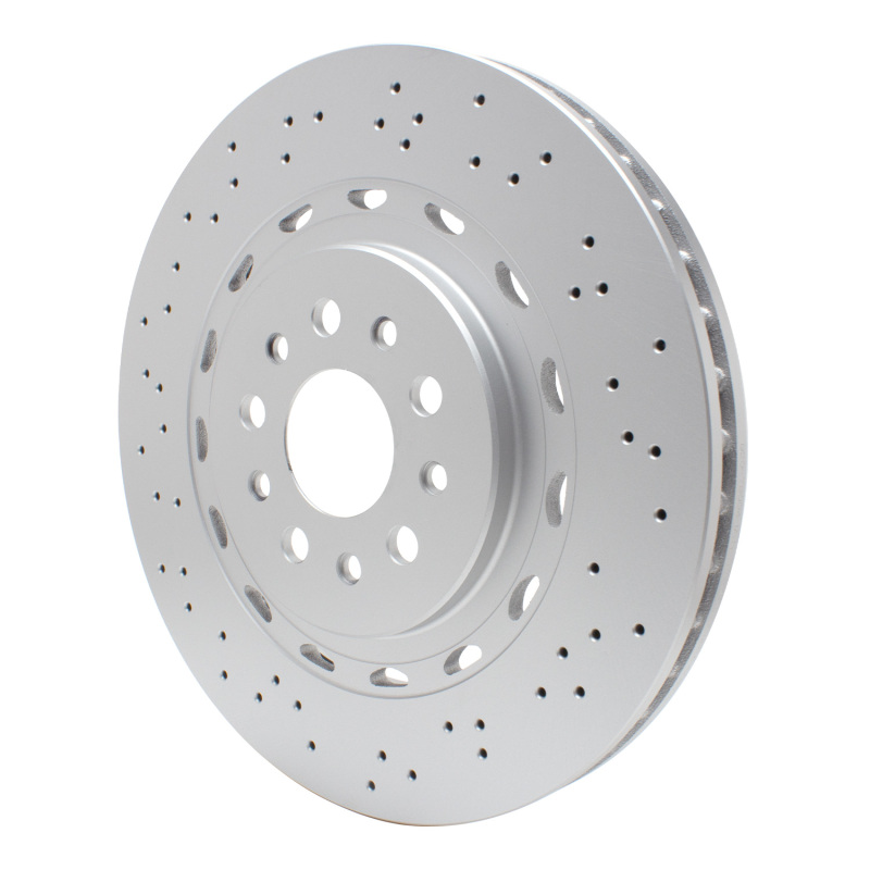 DFC 14-24 Maserati Ghibli Front Drilled Hi-Carbon Alloy Geomet Coated Rotor - Image 2
