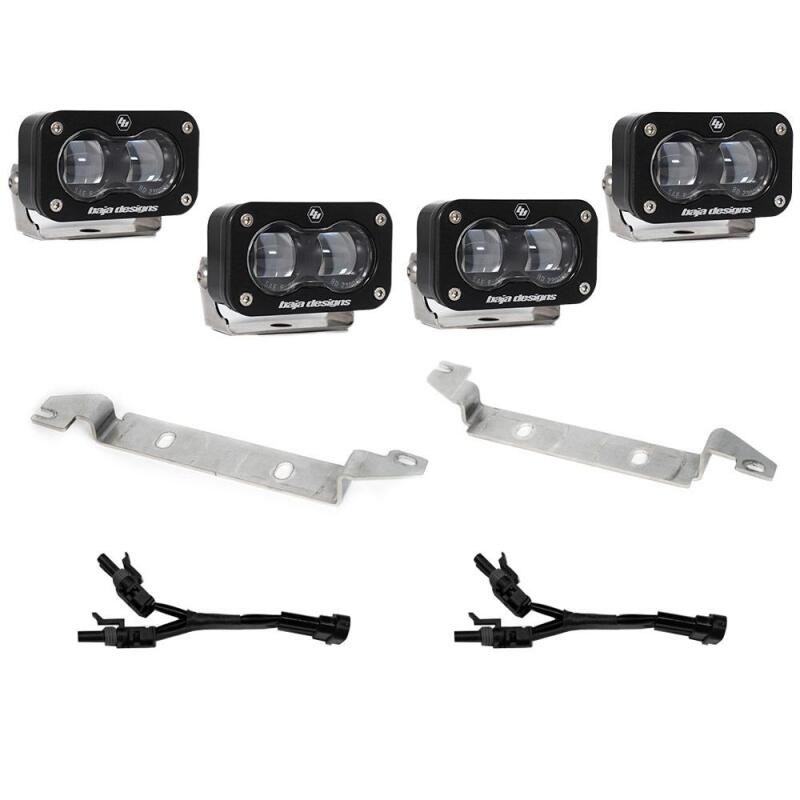 Baja Designs Design for 2024+ Toyota S2 SAE OEM Fog Light Replacement Kit - Clear
