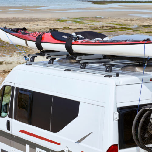 Thule Hullavator Pro Lift-Assist Kayak Rack - Black/Silver - Image 10