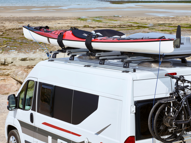 Thule Hullavator Pro Lift-Assist Kayak Rack - Black/Silver - Image 10