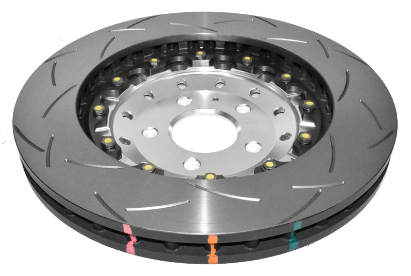 DBA Audi R8/RS5 F T3 5000 Series Slotted Front Rotor - Silver Hat - Image 4