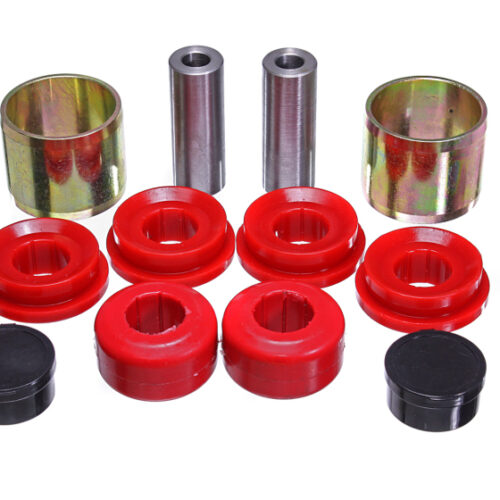 Energy Suspension 15-20 Ford Mustang Front Control Arm Bushing Set - Red