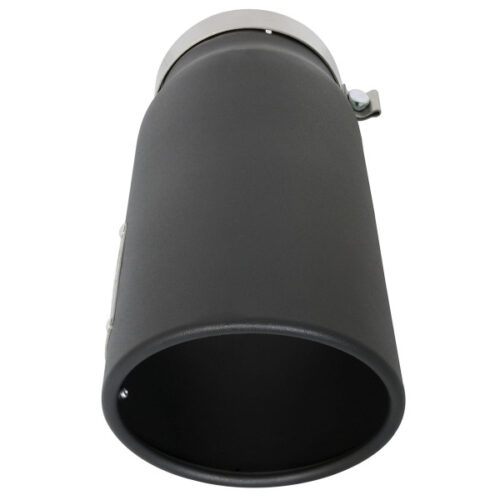 aFe Power MACH Force-Xp 5in In x 6in Out x 15in L Bolt-On 409 SS Exhaust Tip - Black - Image 4