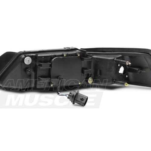 Raxiom for 1999-2004 Ford Mustang Axial Series Projector Headlights- Black Housing (Smoked Lens) - Image 3