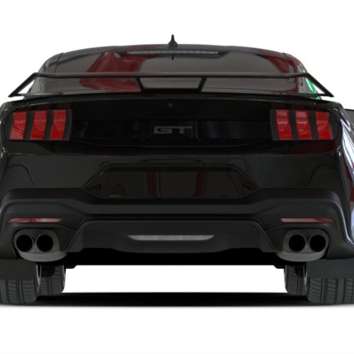 Rally Armor 24-26 Ford Mustang Black UR Mud Flap w/ Metallic Black Logo - Image 3