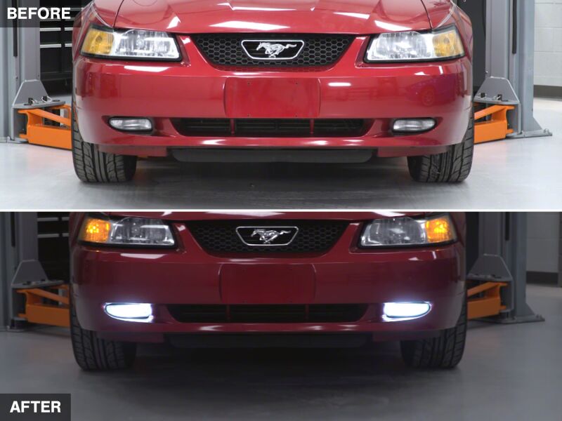 Raxiom for 1994-2004 Ford Mustang Excl 03-04 Cobra Axial Series LED Fog Light Bulbs - Image 4