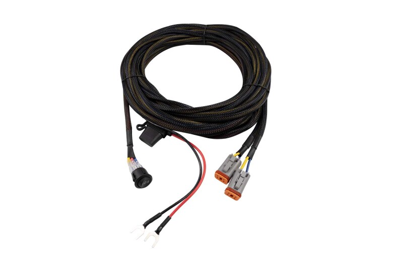 Diode Dynamics Light Duty Dual Output 3-way 4-pin Wiring Harness - Image 4