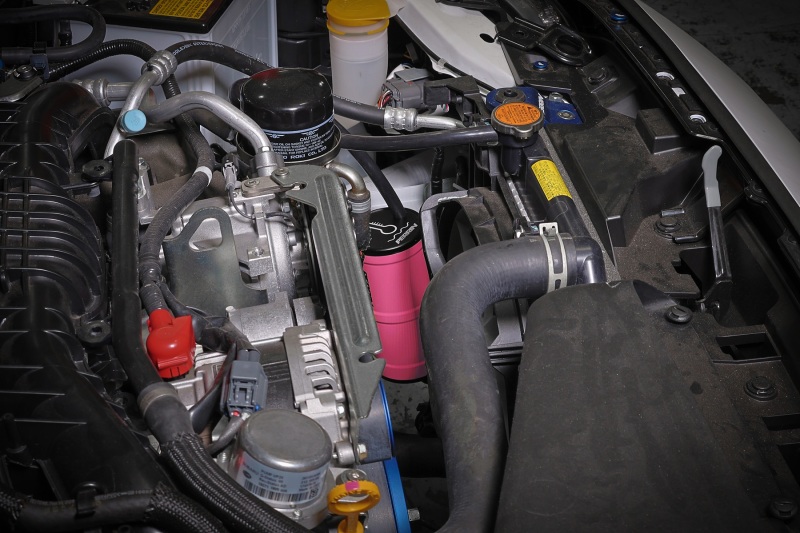 PERRIN 02-26 Subaru WRX / 04-21 STI / 13-26 BRZ/GR86/FRS/86 Coolant Overflow Tank - Hyper Pink - Image 10