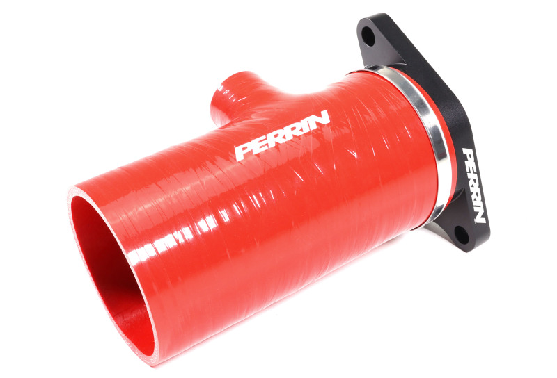 PERRIN 22-26 Subaru WRX Short Type Turbo Inlet Hose - Red - Image 2