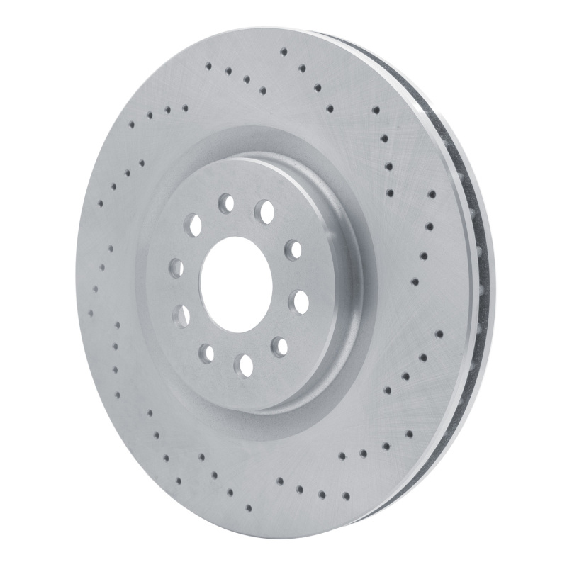 DFC 14-24 Maserati Ghibli Front Drilled Brake Rotor - Image 2