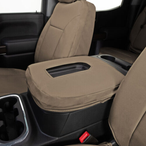 Covercraft 19-24 Toyota Rav4 Endura PrecisionFit Custom Front Row Seat Covers - Tan/Tan - Image 8