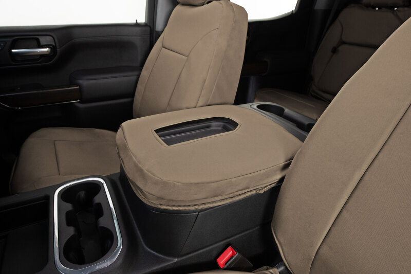 Covercraft 19-24 Toyota Rav4 Endura PrecisionFit Custom Front Row Seat Covers - Tan/Tan - Image 8