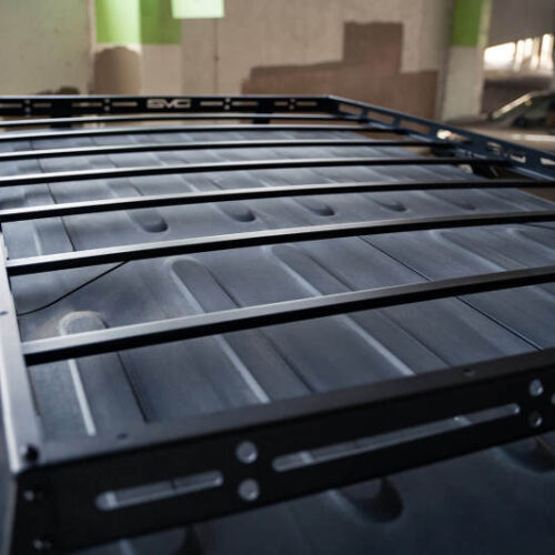 DV8 Offroad 07-18 Jeep Wrangler JK Full-Length Roof Rack - Image 4