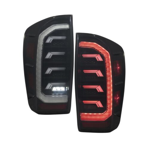 Form Lighting 2016-2023 Toyota Tacoma LED Tail Lights Smoked (Pair) - Image 2
