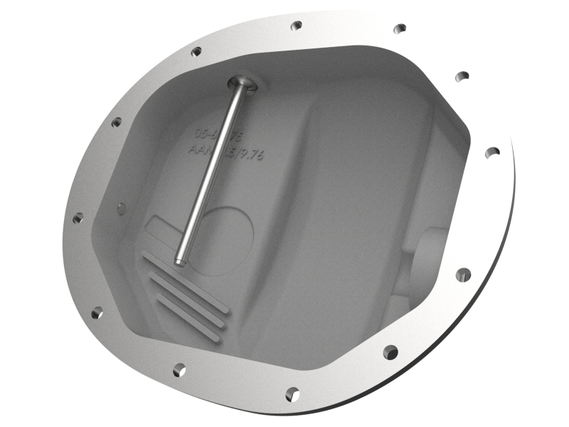 aFe Power Pro Series AAM 9.5/9.76 Rear Diff Cover Black w/Mach Fins 14-19 GM Silverado/Sierra 1500 - Image 4