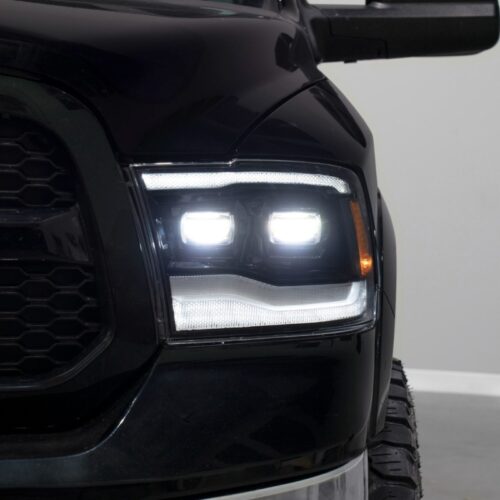 Form Lighting 2009-2018 Ram 1500/2500/3500 Sequential LED Projector Headlights (Pair) - Image 3