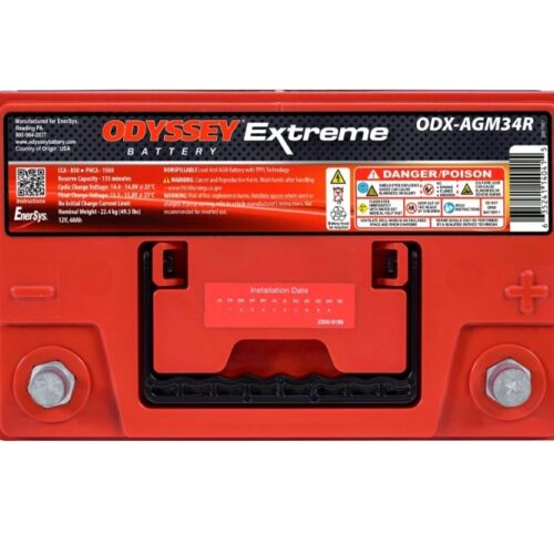 Odyssey Battery Auto/Truck/Heavy Duty & Commercial Extreme AGM Battery (34R-PC1500T) - Image 3