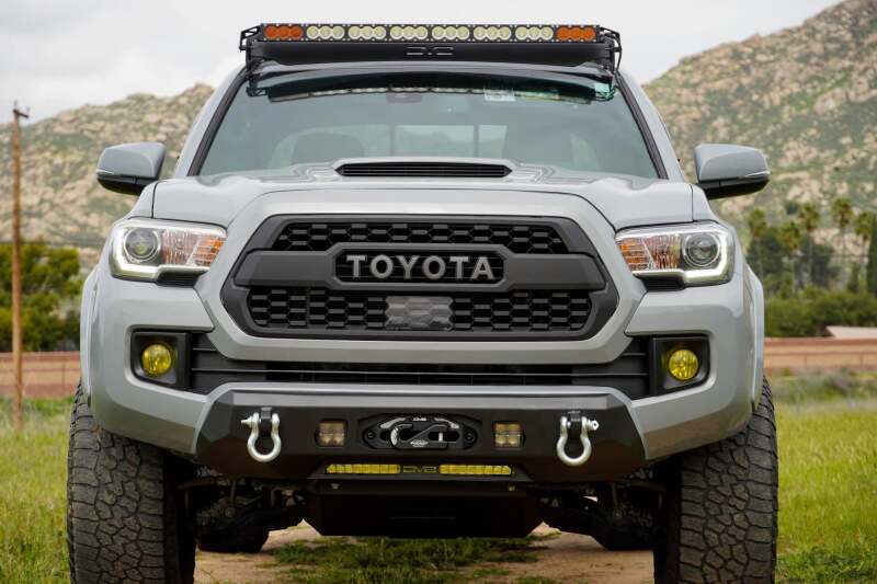 DV8 Offroad 16-23 Toyota Tacoma Center Mount Winch Front Bumper - Image 3