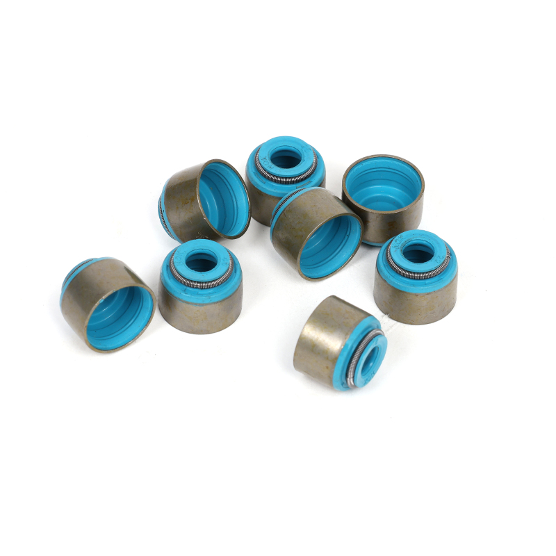BLOX Racing Honda 5.5mm Valve Stem Seals Blue FKM - Set of 16 (Fits Both Intake & Exhaust) - Image 5