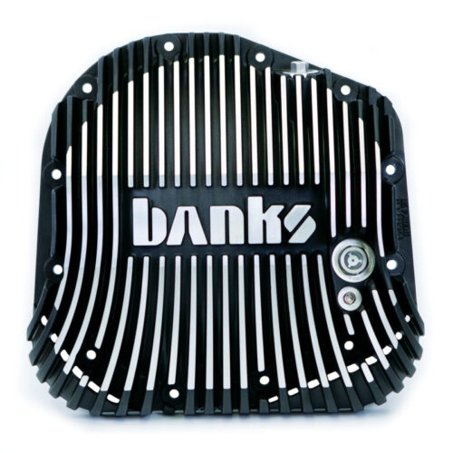 Alternative view of Banks Power 85-19 Ford F250/ F350 10.25in 12 Bolt Black Milled Differential Cover Kit