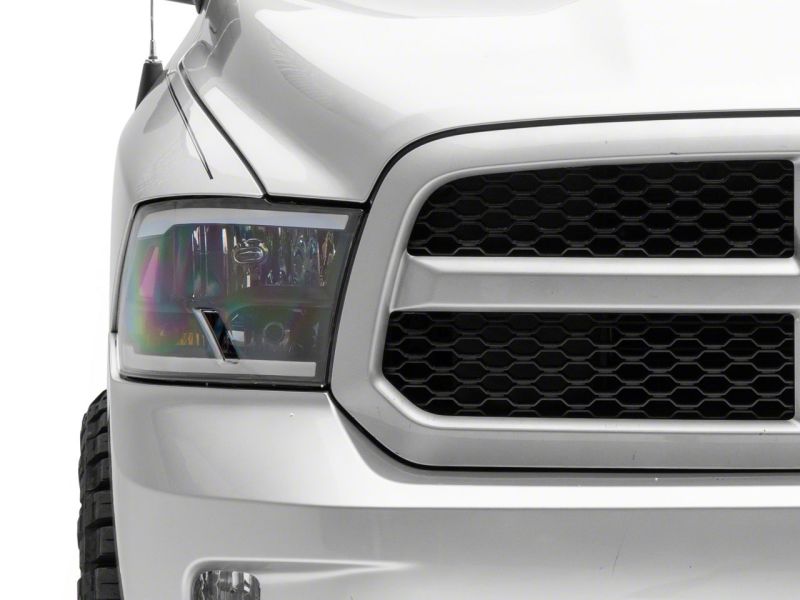 Raxiom for 2009-2018 Dodge RAM 1500/2500/3500 Axial Headlights w/ SEQL LED Bar- Black Housing (Clear Lens) - Image 9