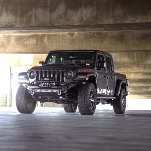 DV8 Offroad FBJL-12 07-18 Jeep Wrangler JK / 18-23 Wrangler JL / 20-23 Gladiator JT MTO Series Front Bumper